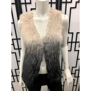 Brand new - Love Token Real Rabbit Fur Vest